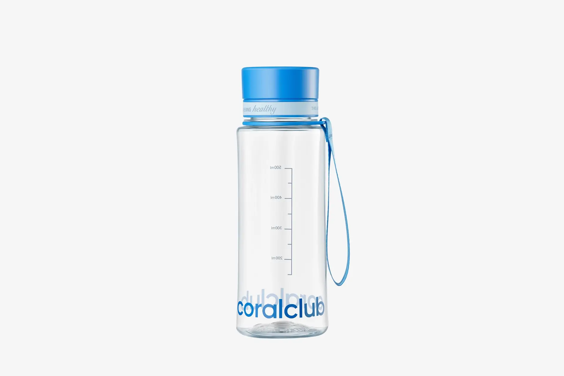 Coral Club Plastic Bottle, blue